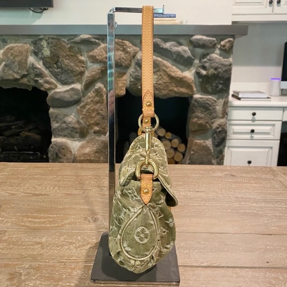 LOUIS VUITTON Denim Pleaty Green Rate 9 - Picture 4 of 13